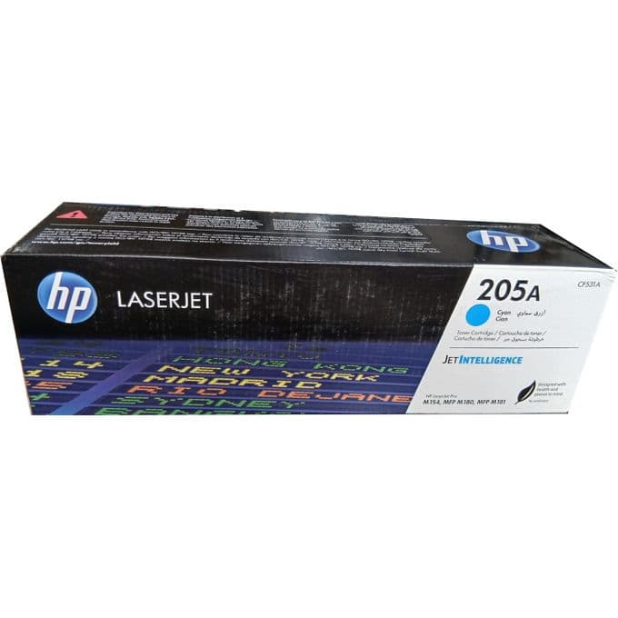 HP 205A Cyan Original LaserJet Toner Cartridge