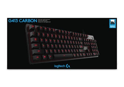 Logitech G413 Backlit Mechanical Gaming Keyboard (920-008310)