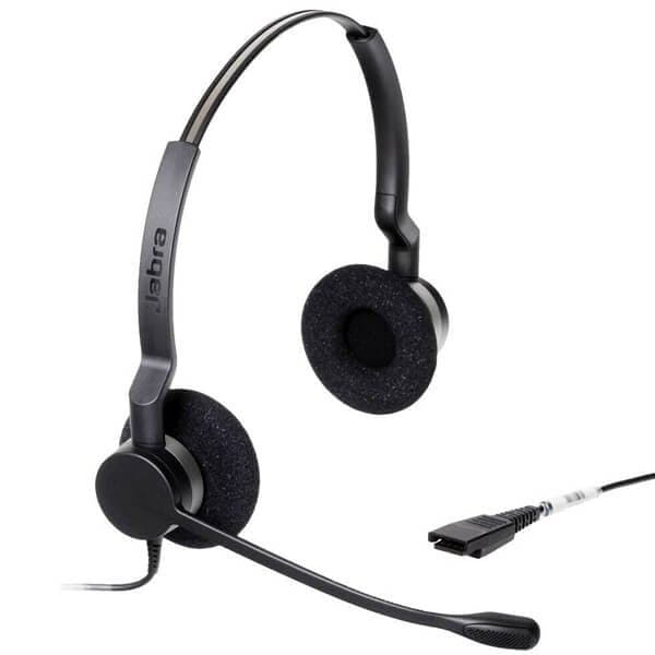 Jabra Biz 2300 Wired Headset for Call and Contact Centers (2309-820-104)