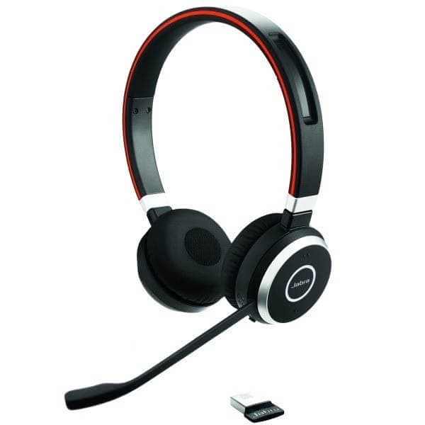 Jabra Evolve 65 SE MS Stereo Wireless PC & Bluetooth Headset (6699-833-309)