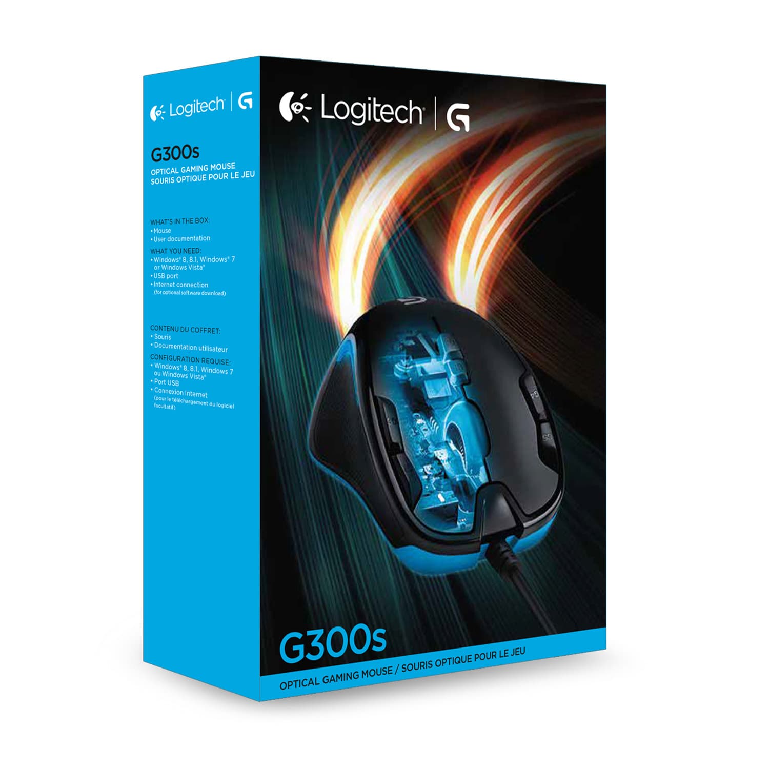 Logitech G300S Gaming Corded Mouse (910-004346)