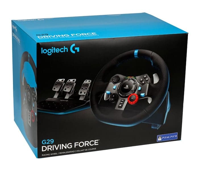 Logitech G29 Driving Force Racing Wheel With Pedals for PlayStation & PC  (941-000113)