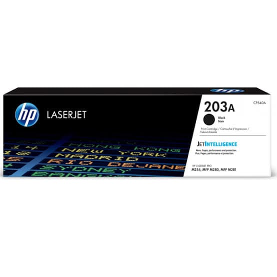 HP 203A Black Original LaserJet Toner Cartridge