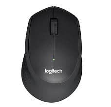 Logitech M330s Wireless Silent Plus Mouse Black/Glossy (910-006513)