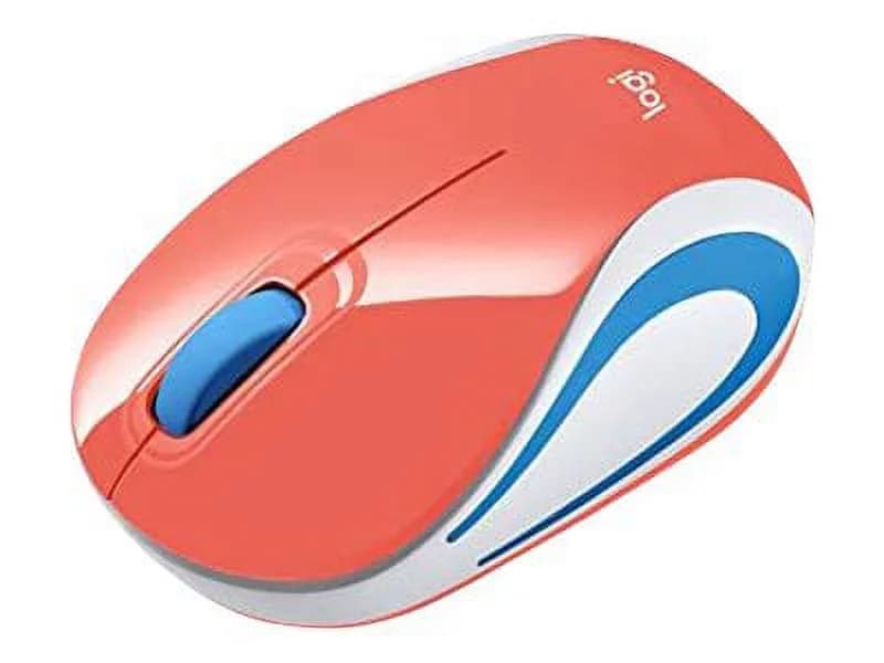 Logitech M187 Wireless Mini Mouse Red (910-002732)
