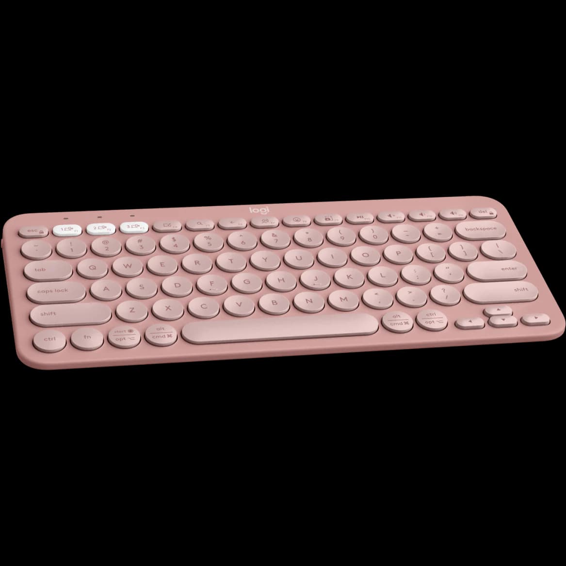 Logitech K380S Multi-Device Bluetooth Keyboard Tonal Rose (920-011853)