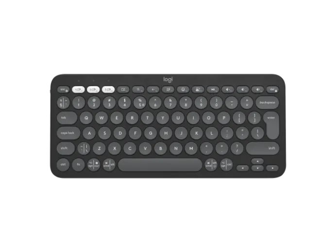 Logitech K380S Multi-Device Bluetooth Keyboard Tonal Graphite (920-011851)