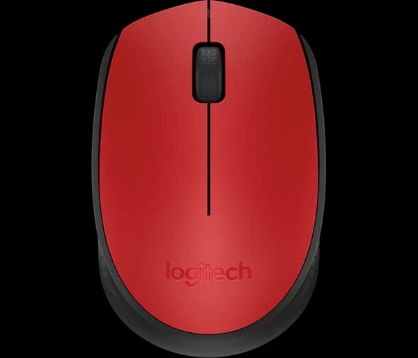Logitech M171 Wireless Mouse Red (910-004641)