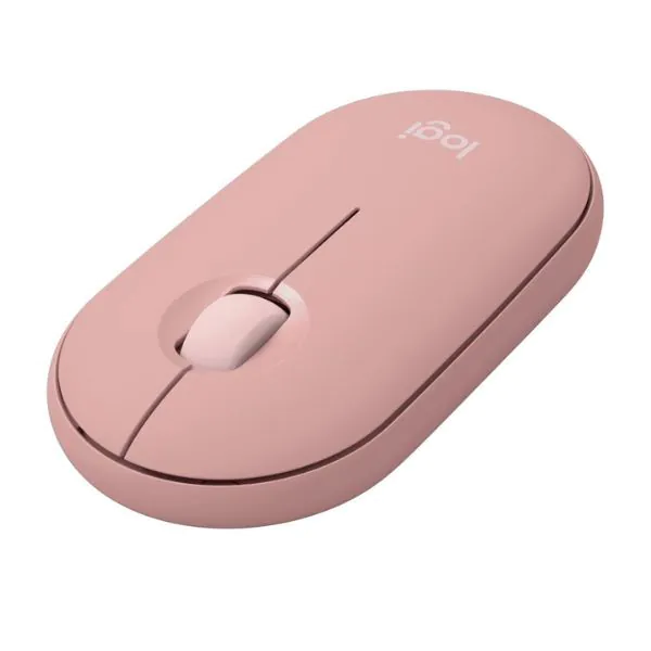 Logitech M350S Pebble 2 Bluetooth Mouse Tonal Rose(910-007014)