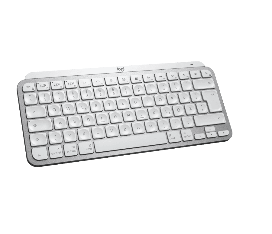 Logitech MX Keys Mini for Mac Bluetooth Illuminated Keyboard Pale Grey (920-010526)