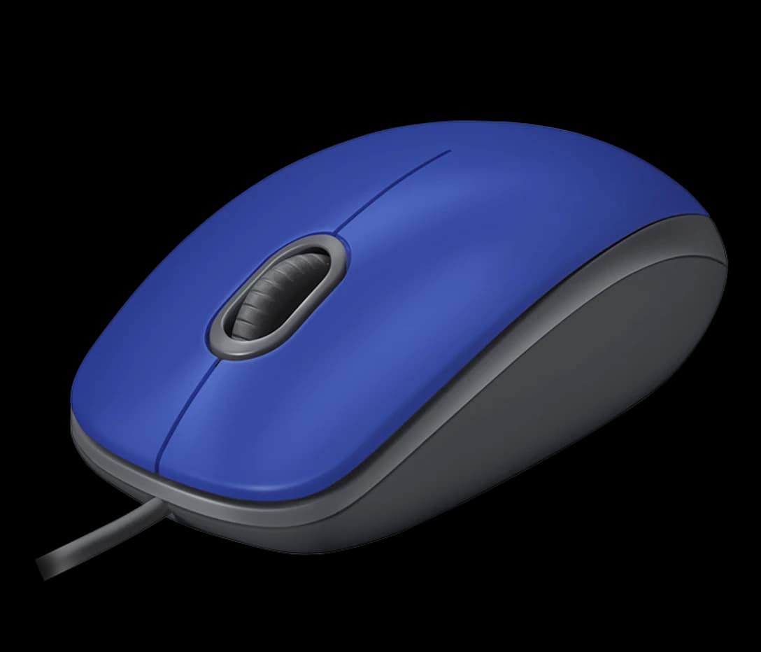 Logitech USB Silent Mouse M110 Blue(910-006758)