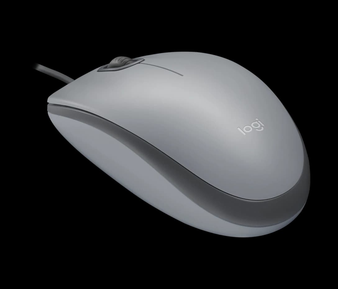 Logitech USB Silent Mouse M110 Mid Grey(910-006760)