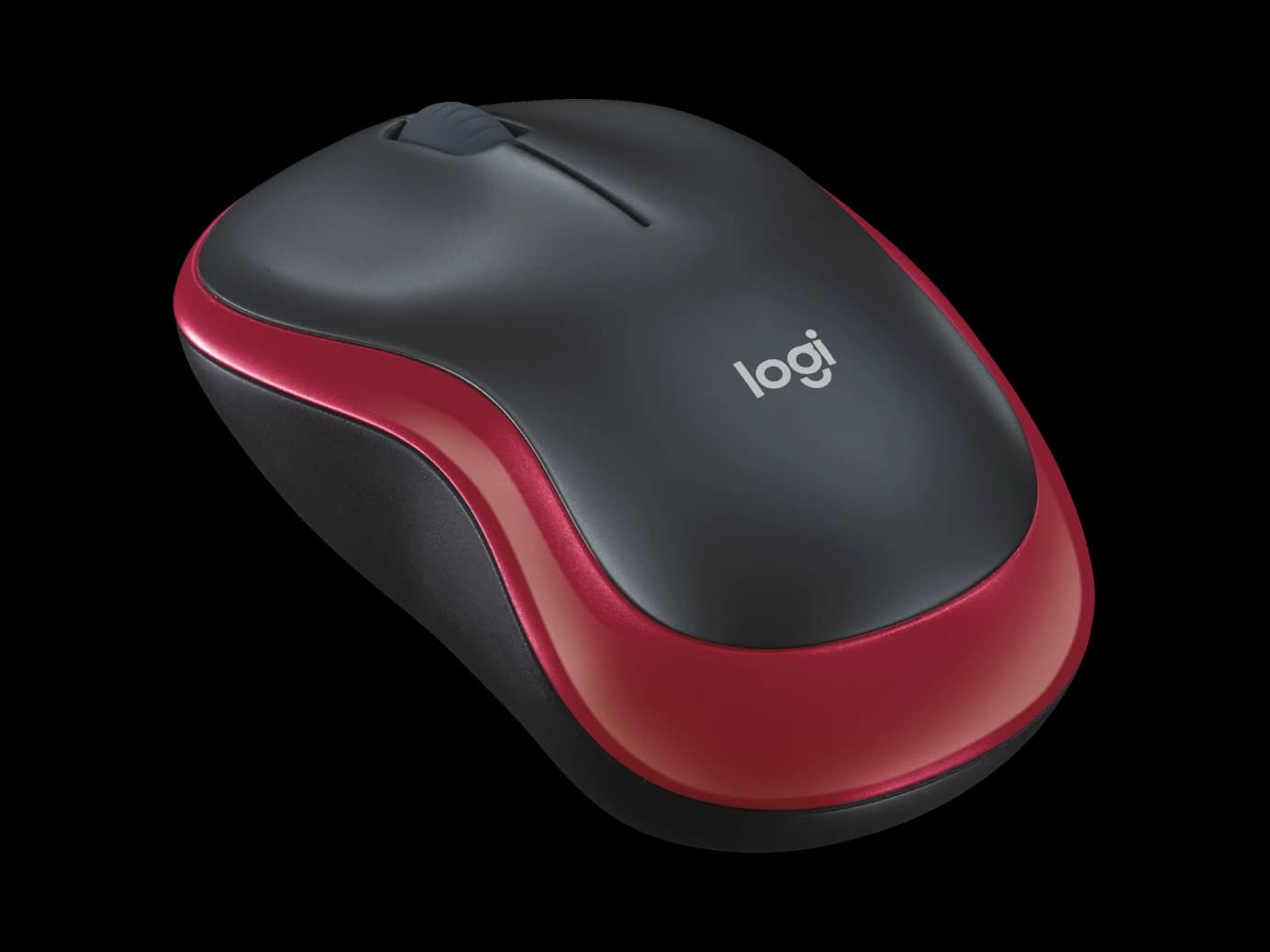 Logitech Wireless Mouse M185 Red (910-002237)