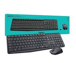 Logitech Wireless Keyboard Mouse MK235 (920-007931)